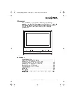 Предварительный просмотр 2 страницы Insignia NS-8PDVDA User Manual