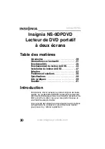 Preview for 32 page of Insignia NS-9DPDVD User Manual