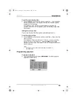 Preview for 19 page of Insignia NS-A2111 - AV System User Manual