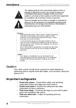 Preview for 4 page of Insignia NS-A2113 User Manual