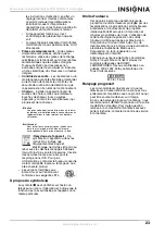 Preview for 23 page of Insignia NS-A3111 - AV System User Manual