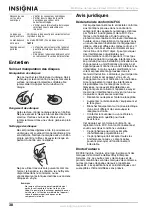 Preview for 38 page of Insignia NS-A3111 - AV System User Manual