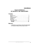 Preview for 3 page of Insignia NS-B2110 User Manual