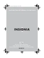 Предварительный просмотр 1 страницы Insignia NS-B2113 - 174; - iTravel Boombox User Manual