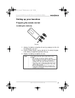 Предварительный просмотр 7 страницы Insignia NS-B2113 - 174; - iTravel Boombox User Manual