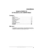 Preview for 3 page of Insignia NS-B2114 User Manual