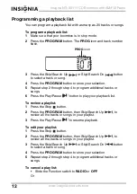 Preview for 12 page of Insignia NS-B3111 User Manual