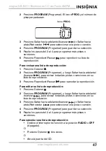 Preview for 47 page of Insignia NS-B3111 User Manual