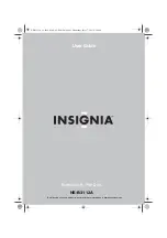 Preview for 1 page of Insignia NS-B3112A User Manual