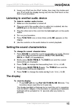 Предварительный просмотр 15 страницы Insignia NS-B3113 User Manual