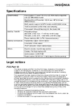 Предварительный просмотр 23 страницы Insignia NS-B3113 User Manual