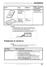 Предварительный просмотр 47 страницы Insignia NS-B3113 User Manual