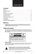 Предварительный просмотр 2 страницы Insignia NS-BBBT20 User Manual