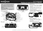 Preview for 1 page of Insignia NS-BBTCD01 (French) Manual D'Installation Rapide