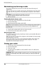 Preview for 14 page of Insignia NS-BC115SS9 User Manual