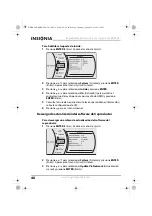 Предварительный просмотр 48 страницы Insignia NS-BRDVD4 (Spanish) Guía Del Usuario