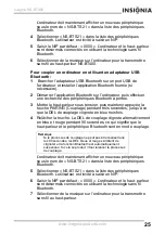 Preview for 27 page of Insignia NS-BT400 - 2.1-CH Wireless Speaker Sys User Manual