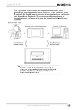 Preview for 41 page of Insignia NS-BT400 - 2.1-CH Wireless Speaker Sys User Manual