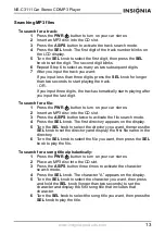 Preview for 14 page of Insignia NS-C3111 User Manual