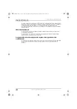 Preview for 22 page of Insignia NS-CBBTCD01-B User Manual