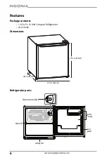 Предварительный просмотр 6 страницы Insignia NS-CF12V17BK1 User Manual