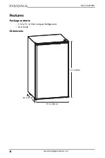 Предварительный просмотр 6 страницы Insignia NS-CF12V33BK1 User Manual