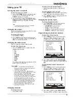 Preview for 8 page of Insignia NS-CL26C User Manual