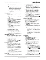 Preview for 12 page of Insignia NS-CL26C User Manual