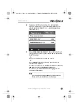 Preview for 43 page of Insignia NS-CNV10 - Automotive GPS Receiver Guía Del Usuario