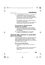 Preview for 51 page of Insignia NS-CNV10 - Automotive GPS Receiver Guía Del Usuario