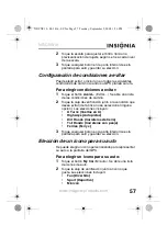 Preview for 59 page of Insignia NS-CNV10 - Automotive GPS Receiver Guía Del Usuario