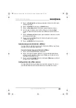 Предварительный просмотр 45 страницы Insignia NS-CNV43 (French) Manual De L'Utilisateur