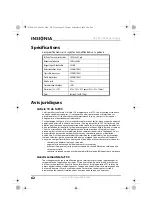 Preview for 62 page of Insignia NS-CNV43 (French) Manual De L'Utilisateur