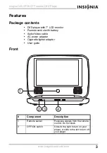 Предварительный просмотр 5 страницы Insignia NS-CPDVD7 User Manual