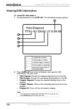 Предварительный просмотр 16 страницы Insignia NS-CPDVD7 User Manual