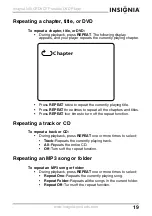 Предварительный просмотр 21 страницы Insignia NS-CPDVD7 User Manual