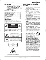 Preview for 11 page of Insignia NS-DA1902 User Manual