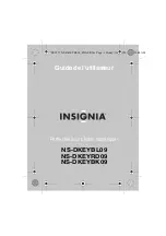 Insignia NS-DKEYBK-09 (French) Manual De L'Utilisateur preview