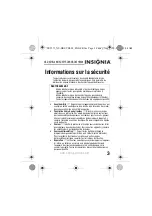 Preview for 5 page of Insignia NS-DKEYBK-09 (French) Manual De L'Utilisateur