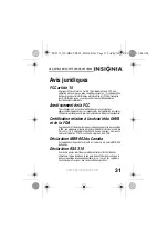 Предварительный просмотр 33 страницы Insignia NS-DKEYBK-09 (French) Manual De L'Utilisateur