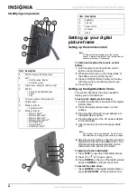 Preview for 4 page of Insignia NS-DPF10 User Manual