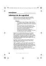 Предварительный просмотр 4 страницы Insignia NS-DPF10PR (Spanish) Guía Del Usuario