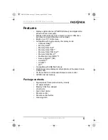 Preview for 5 page of Insignia NS-DPF10WA-09 User Manual