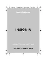 Preview for 1 page of Insignia NS-DPF1110W (French) Manual De L'Utilisateur