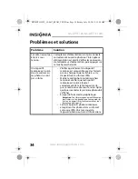 Preview for 34 page of Insignia NS-DPF1110W (French) Manual De L'Utilisateur