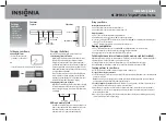 Предварительный просмотр 1 страницы Insignia NS-DPF3G Quick Setup Manual