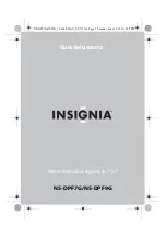 Insignia NS-DPF7G (Spanish) Guía Del Usuario preview