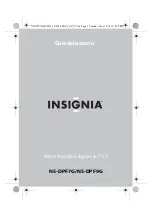 Preview for 1 page of Insignia NS-DPF7G (Spanish) Guía Del Usuario