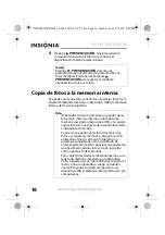 Предварительный просмотр 15 страницы Insignia NS-DPF7G (Spanish) Guía Del Usuario