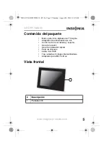 Preview for 7 page of Insignia NS-DPF7WM-09 - Digital Photo Frame (Spanish) Guía Del Usuario